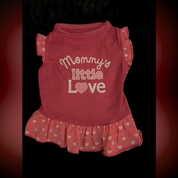 Small Dog Puppy Girl Graphic Princess Dress - Picture 3 of 5